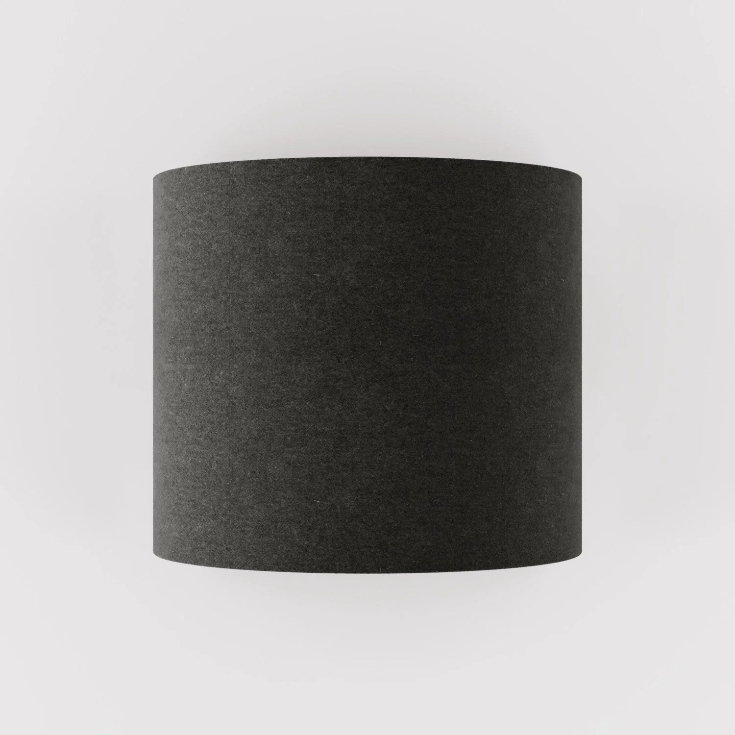 Ventola Wall Sconce with fabric lampshade - Made in Italy - Dark Gray Wool - Image 3