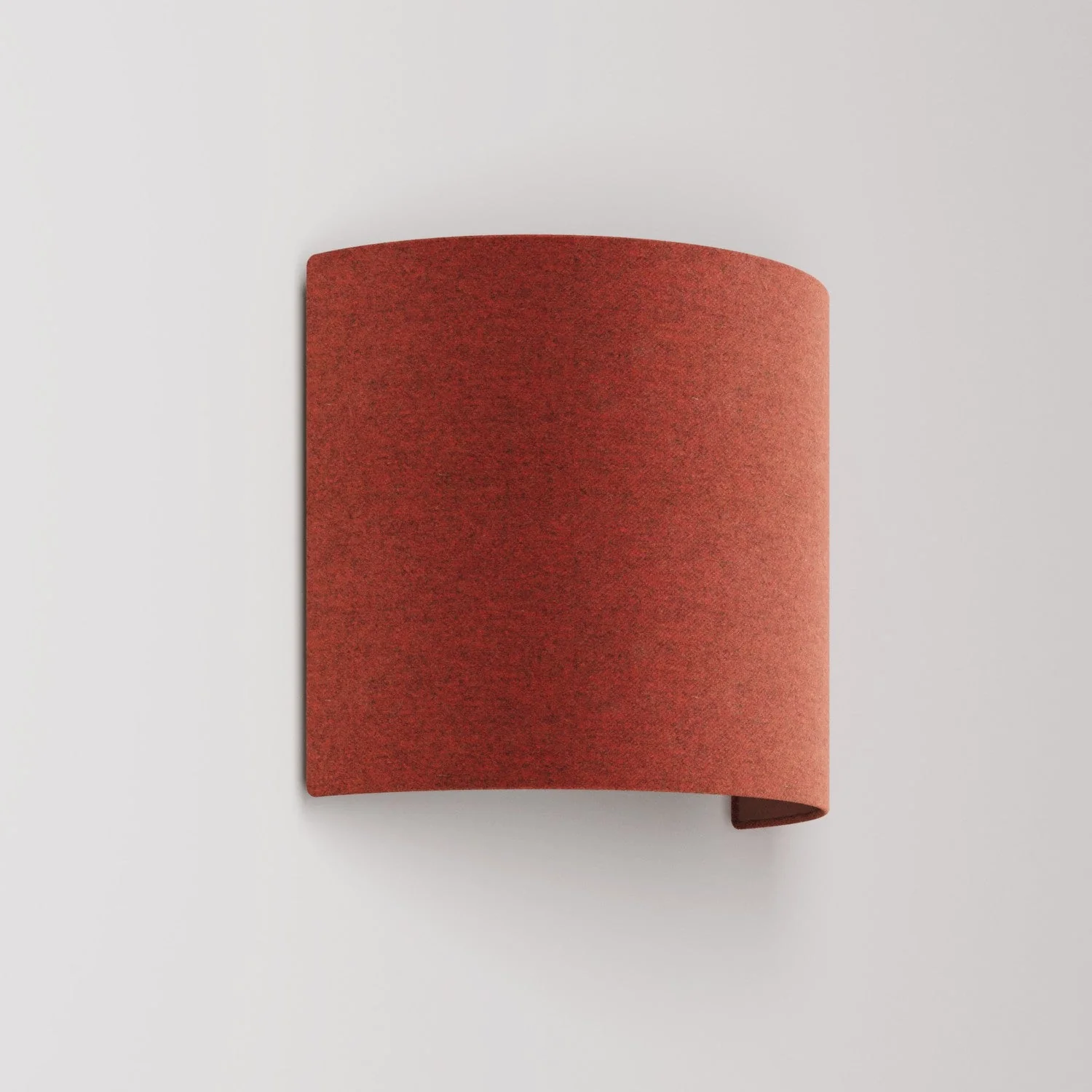 Ventola Wall Light with fabric lampshade - Made in Italy - Lobster Wool