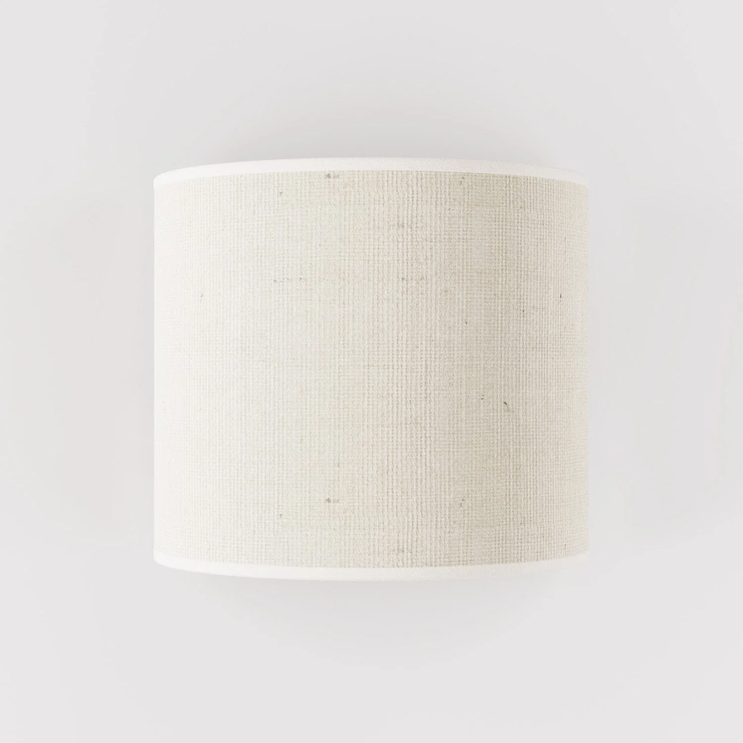 Ventola wall light with lampshade in light Jute fabric - Made in Italy - Image 3