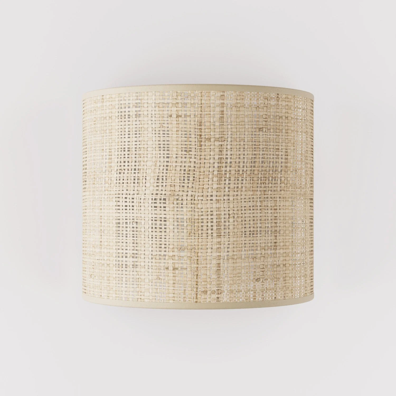 Fan Wall Sconce with fabric lampshade - Made in Italy - Raphia - Image 3