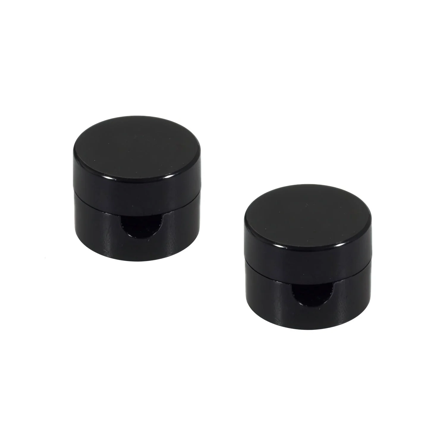 Universal wall mount with cable guide for textile lighting cable 2x0.75 and 3x0.75 - Black - Image 4