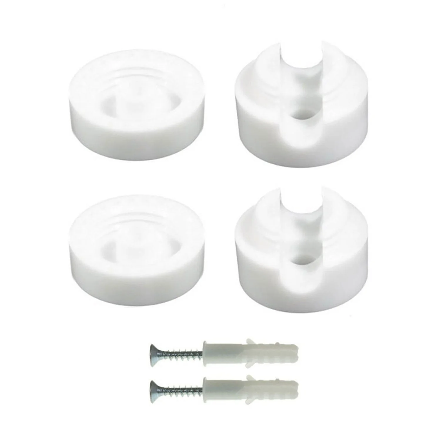 Universal wall mount cable grommet for large-section textile cable 3x1 and 3x1.5 and for EIVA system - White - Image 2