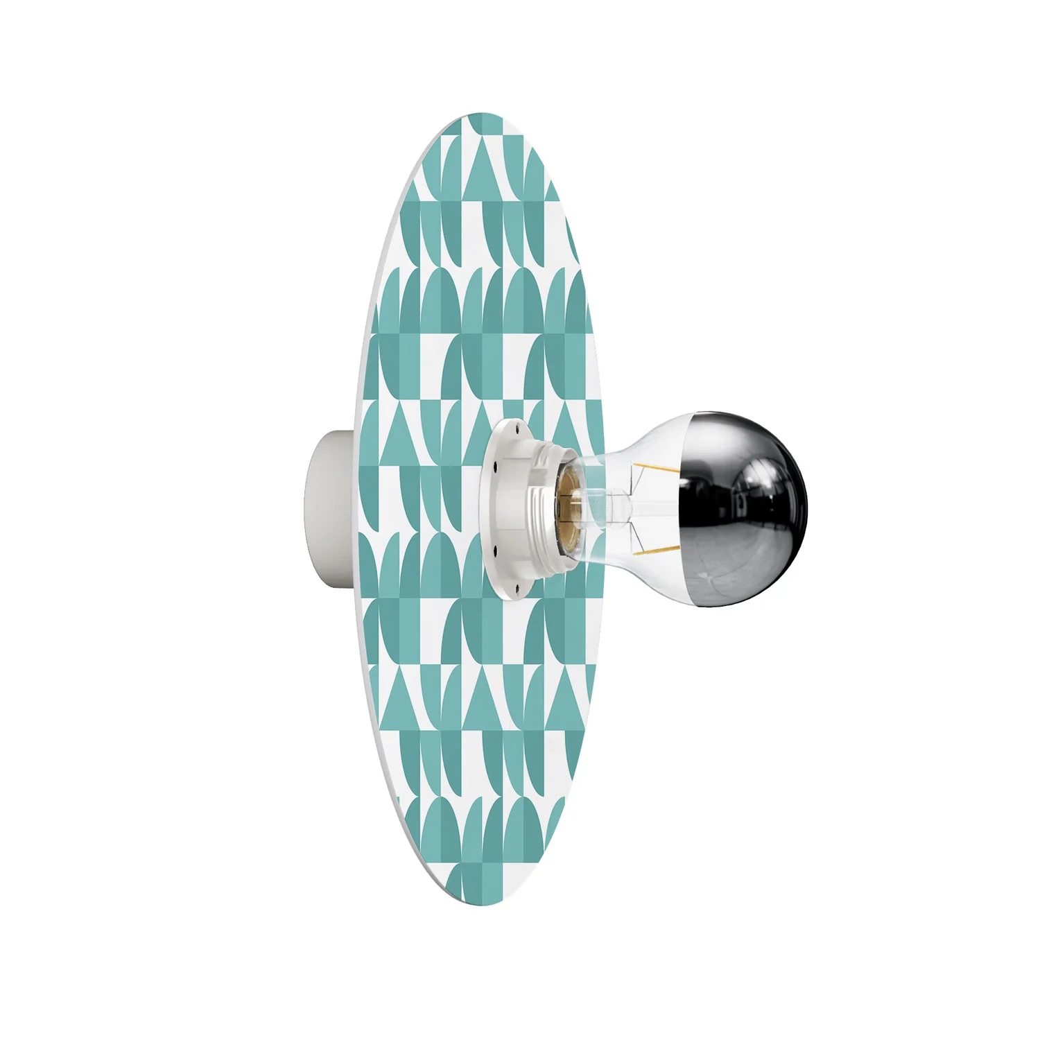 Wall or ceiling lamp with 'Kaleidoscope' geometric pattern lampshade Geometry 3 - Waterproof IP44