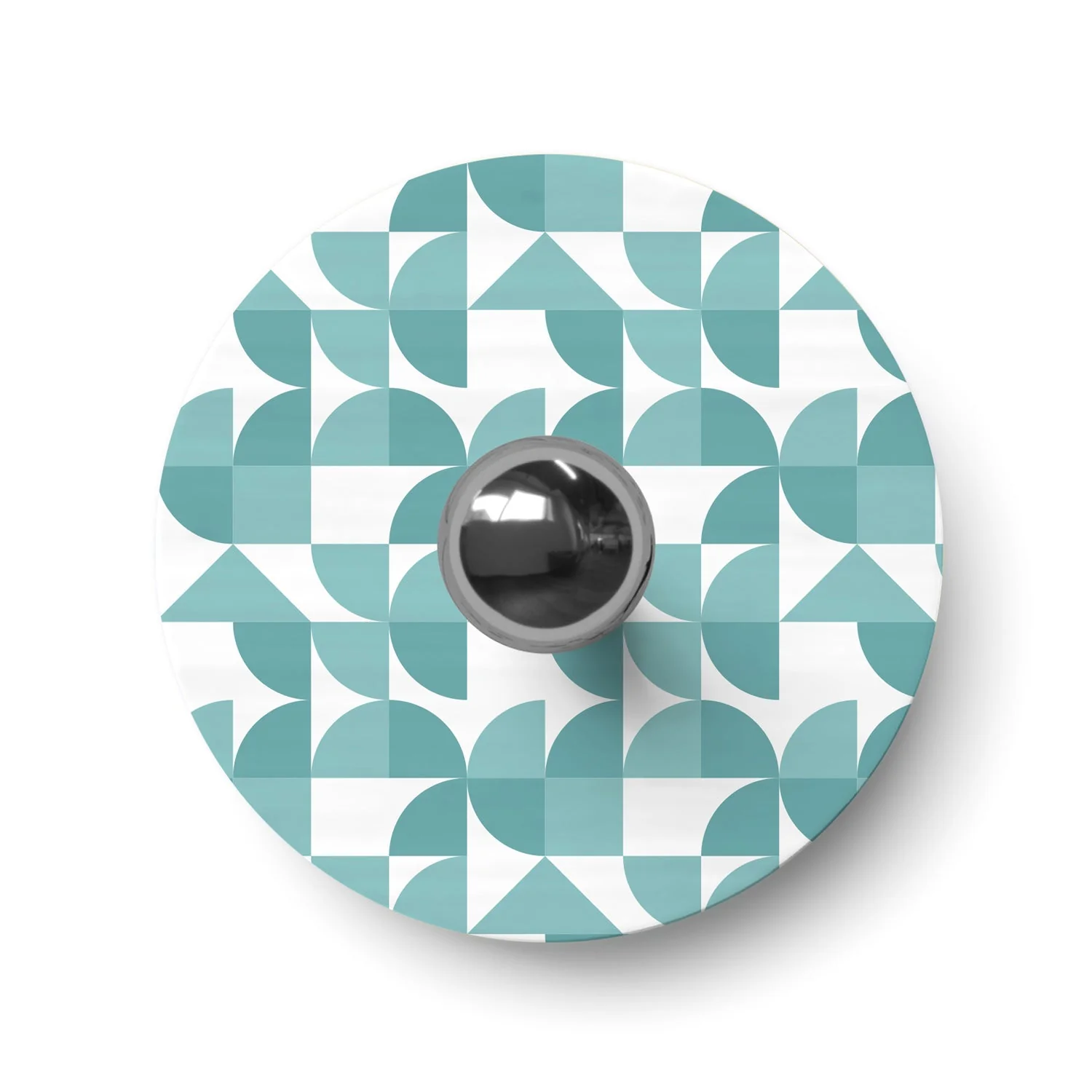 Wall or ceiling lamp with 'Kaleidoscope' geometric pattern lampshade Geometry 3 - Waterproof IP44 - Image 3