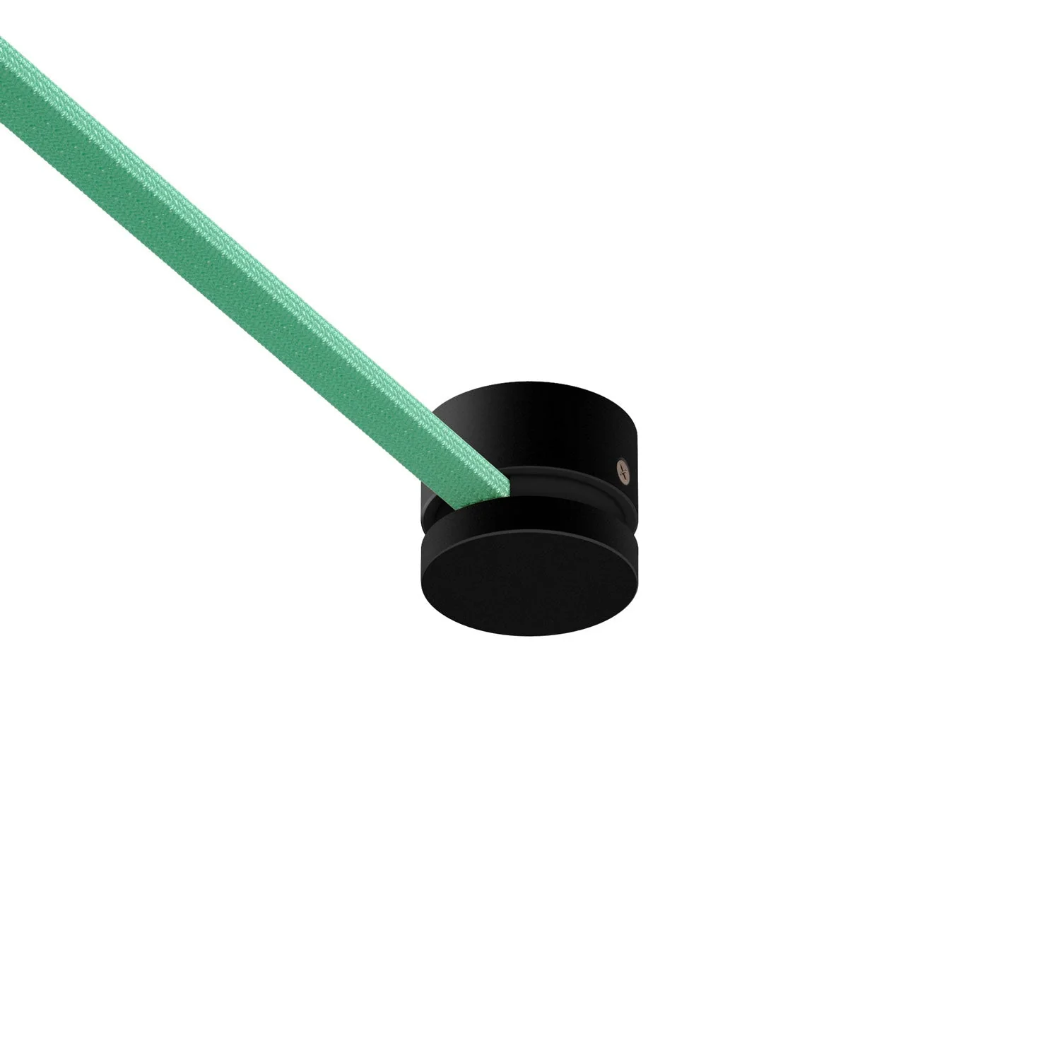 Wooden terminal for cable for string light and Filé system. Made in Italy - Black