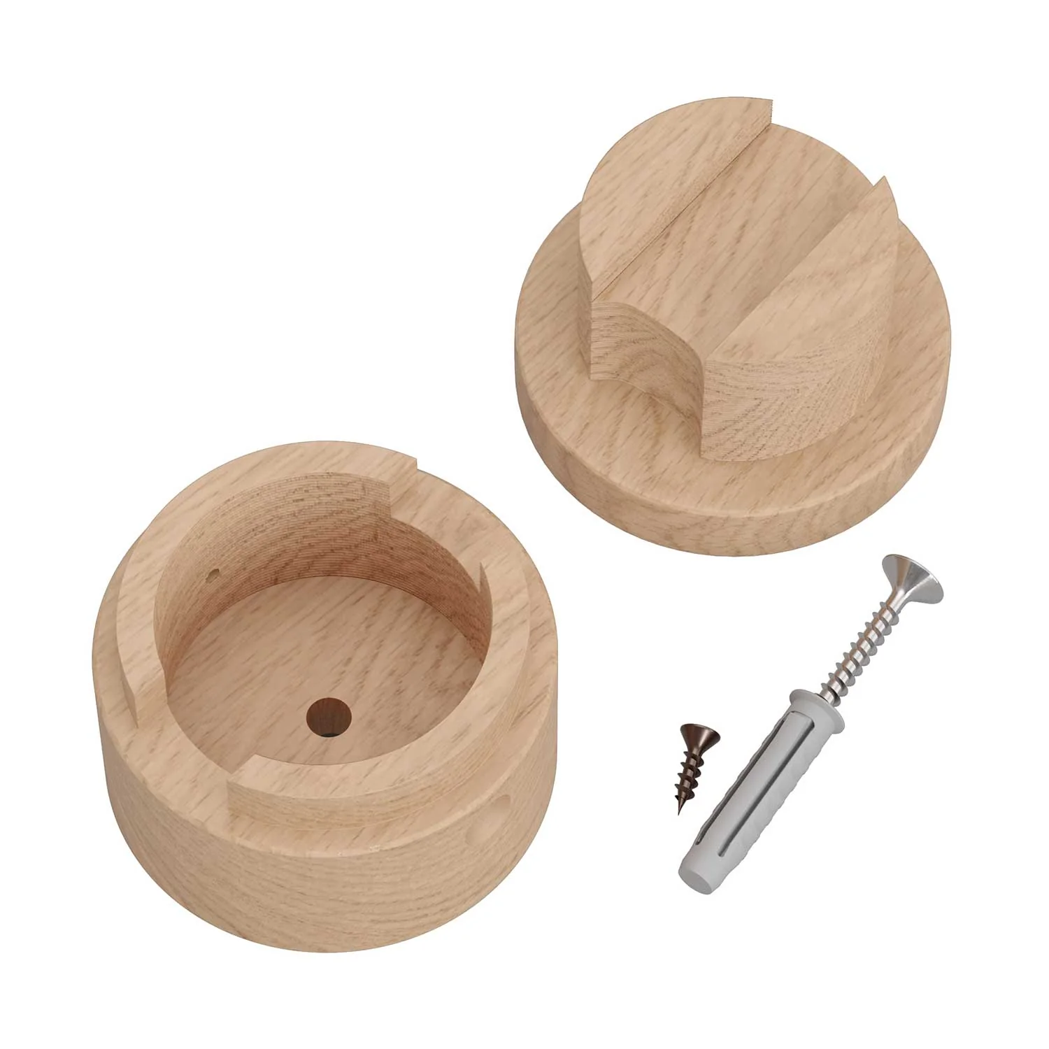 Wooden end fitting for cable for string light and Filé system. Made in Italy – Neutral - Image 3