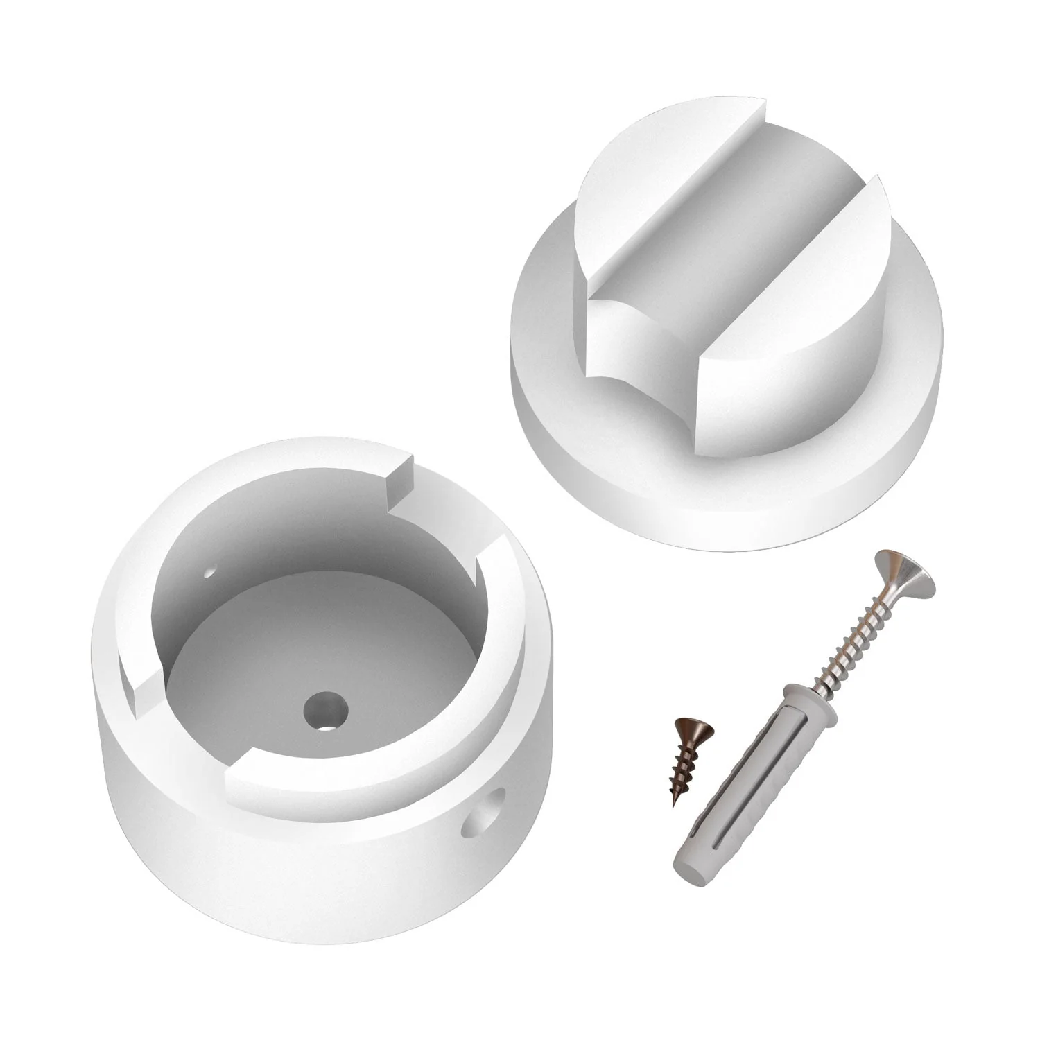 Wooden terminal for cable for string light and Filé system. Made in Italy - White - Image 3