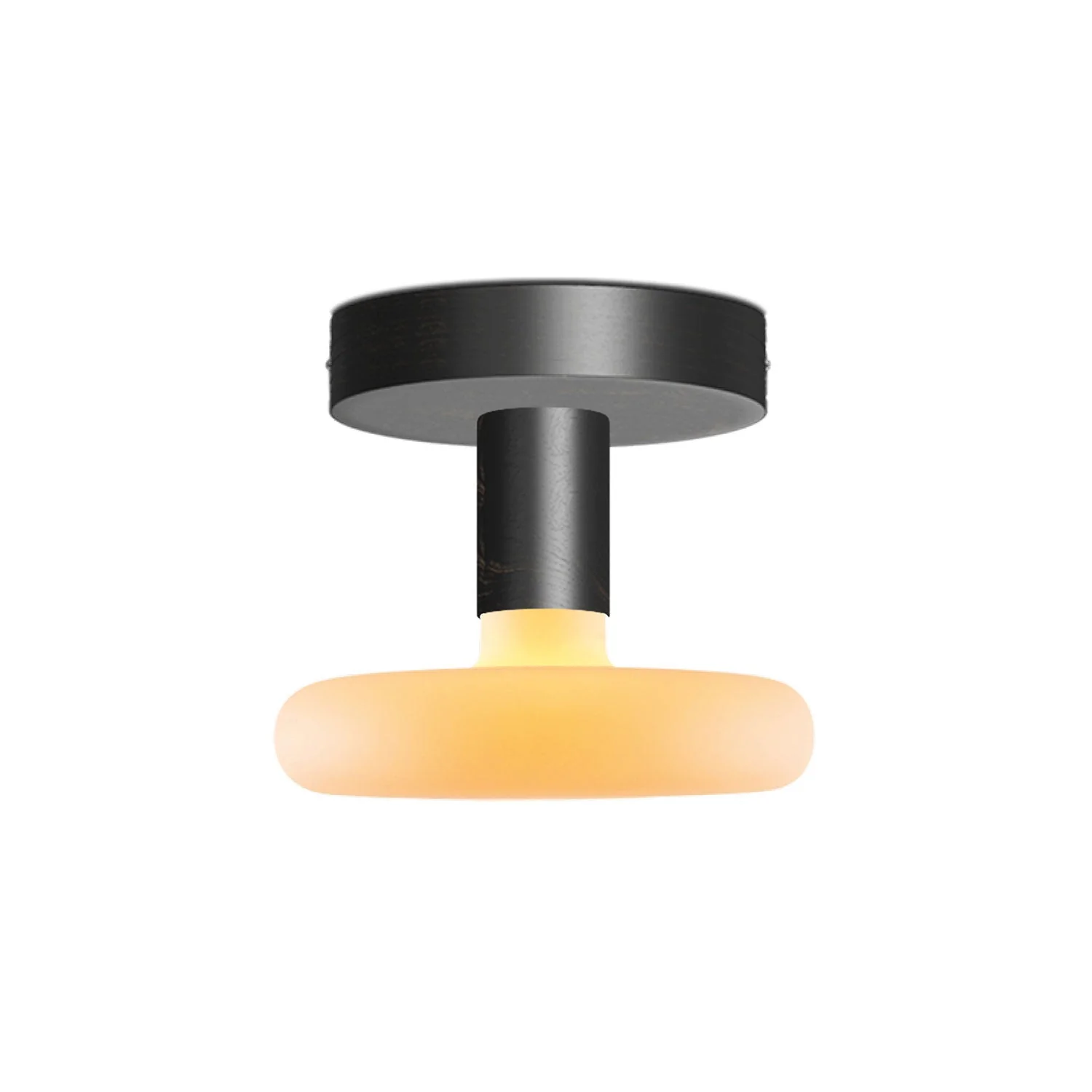 Fermaluce wooden lamp with Dash light bulb - Black